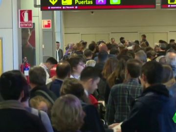 Huelga de trabajadores de Seguridad en el aeropuerto de Barajas Huelga de trabajadores de Seguridad en el aeropuerto de Barajas