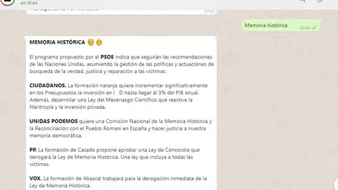 Memoria Histórica Memoria Histórica
