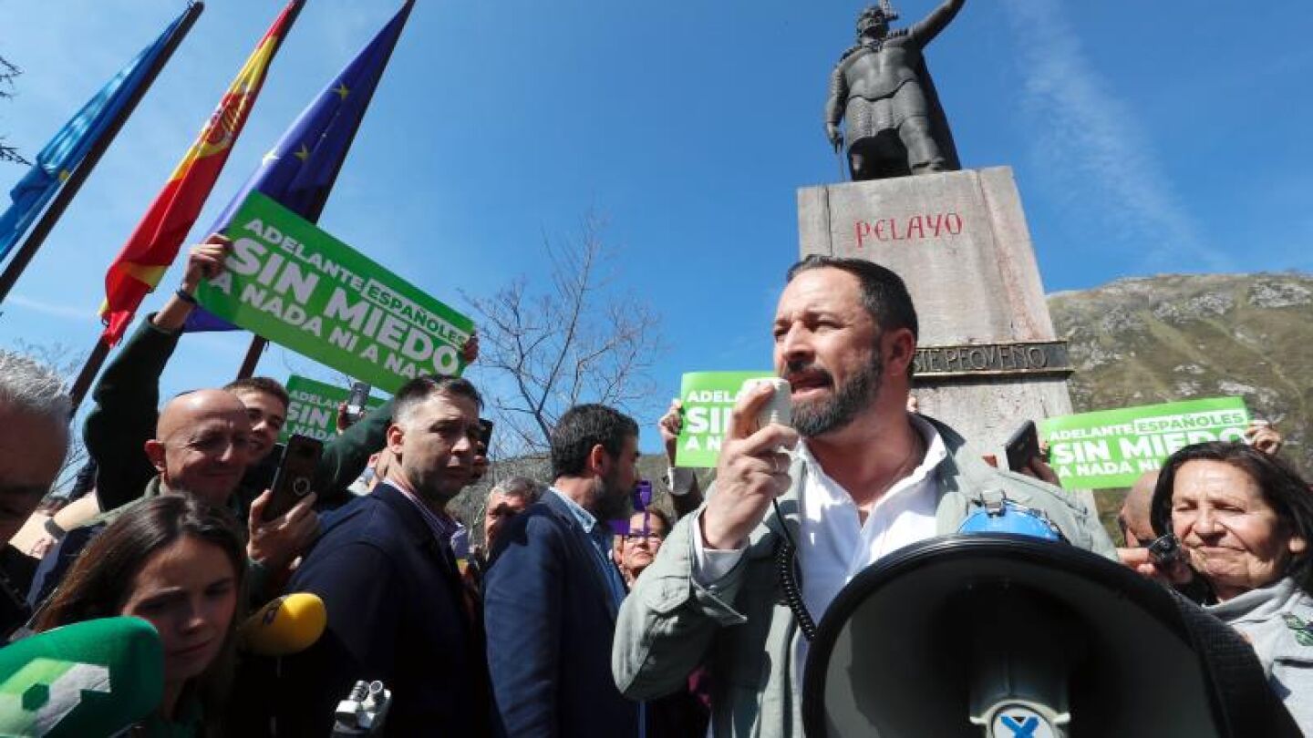 El l&iacute;der de Vox, Santiago Abascal