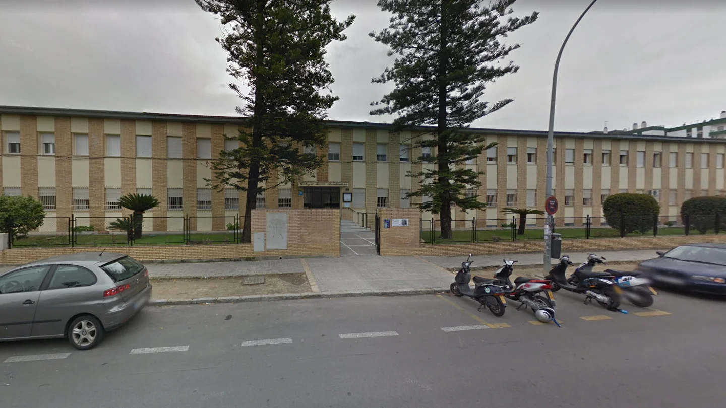 Vista del Colegio concertado María Auxiliadora, en Jerez de la Frontera, Cádiz. Vista del Colegio concertado María Auxiliadora, en Jerez de la Frontera, Cádiz.