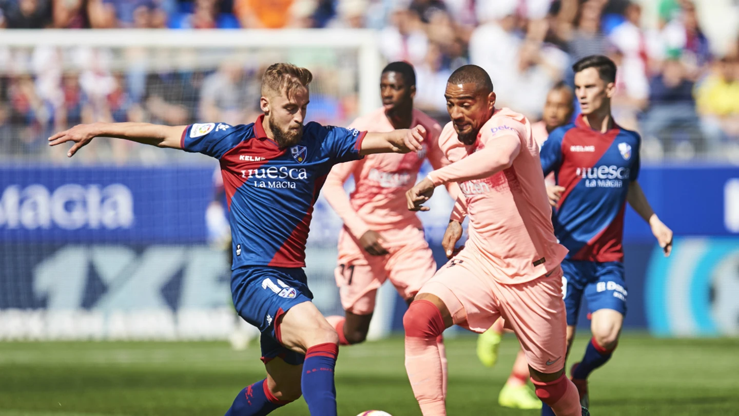 Boateng, en una jugada ante Pulido Boateng, en una jugada ante Pulido