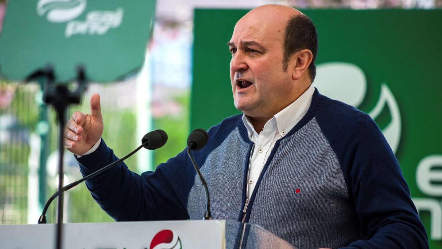 El presidente del PNV, Andoni Ortuzar