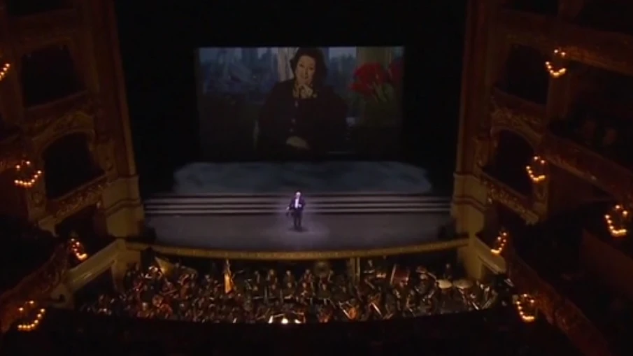 Homenaje a Montserrat Caballé en el Liceo de Barcelona