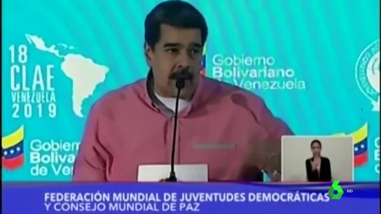 Nicolás Maduro llamando "fascista" a Bolsonaro Nicolás Maduro llamando "fascista" a Bolsonaro