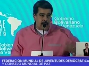 Nicolás Maduro llamando "fascista" a Bolsonaro Nicolás Maduro llamando "fascista" a Bolsonaro