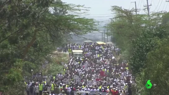 Manifestación en Nairobi Manifestación en Nairobi