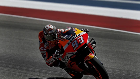 Marc Márquez, en la Honda Marc Márquez, en la Honda
