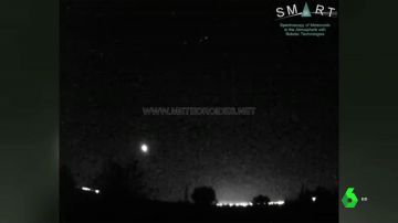 Un meteorito atraviesa el cielo de Cáceres y Ávila