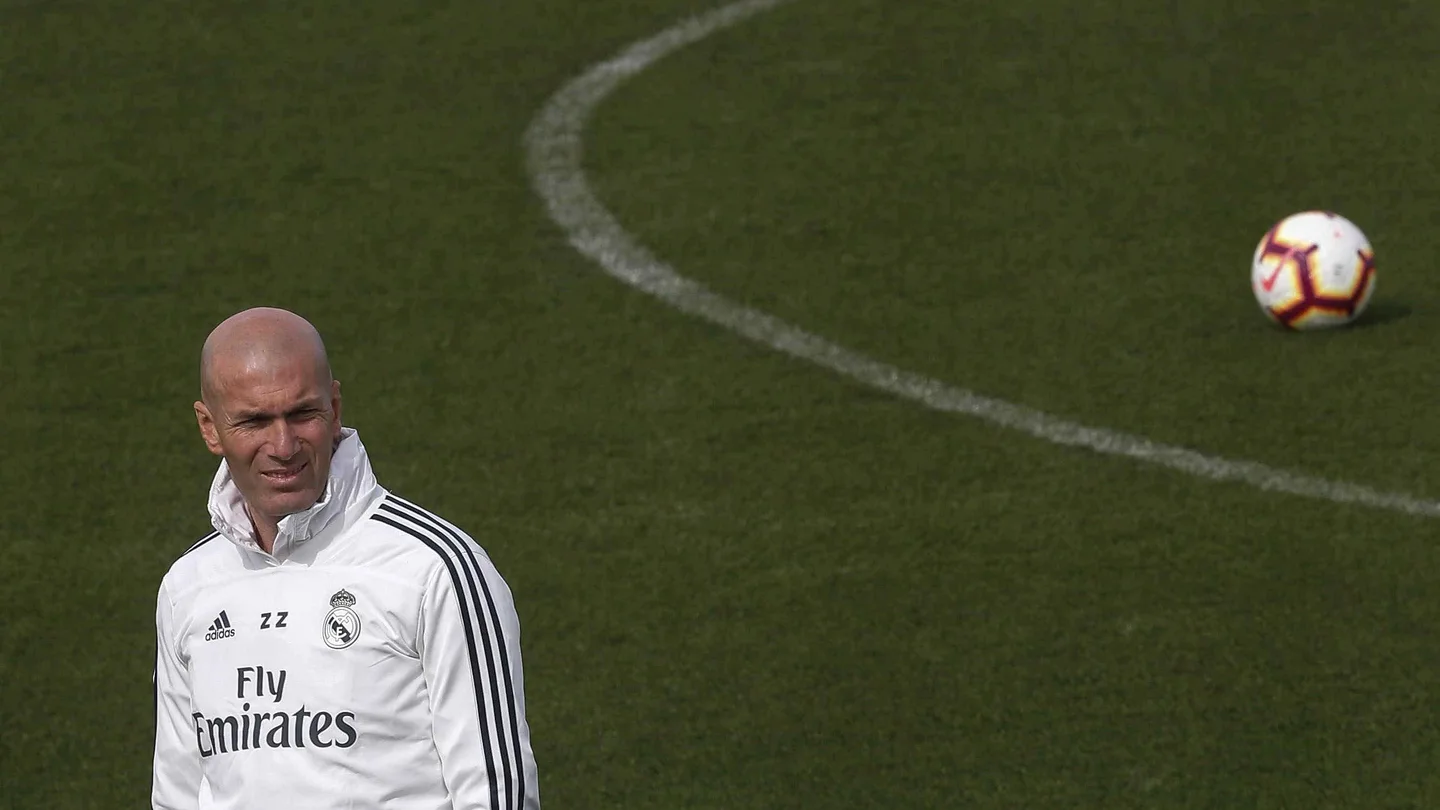Zinedine Zidane, entrenador del Real Madrid Zinedine Zidane, entrenador del Real Madrid