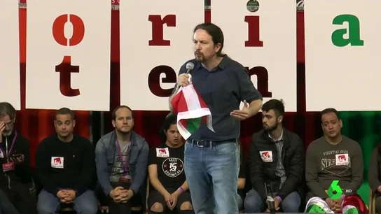 Pablo Iglesias en un acto de Podemos Pablo Iglesias en un acto de Podemos