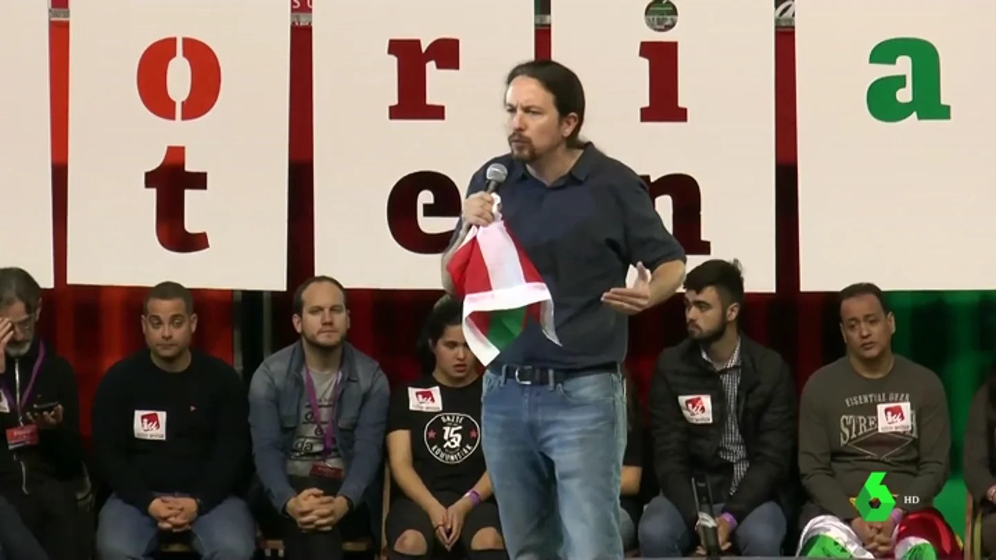 Pablo Iglesias en un acto de Podemos Pablo Iglesias en un acto de Podemos