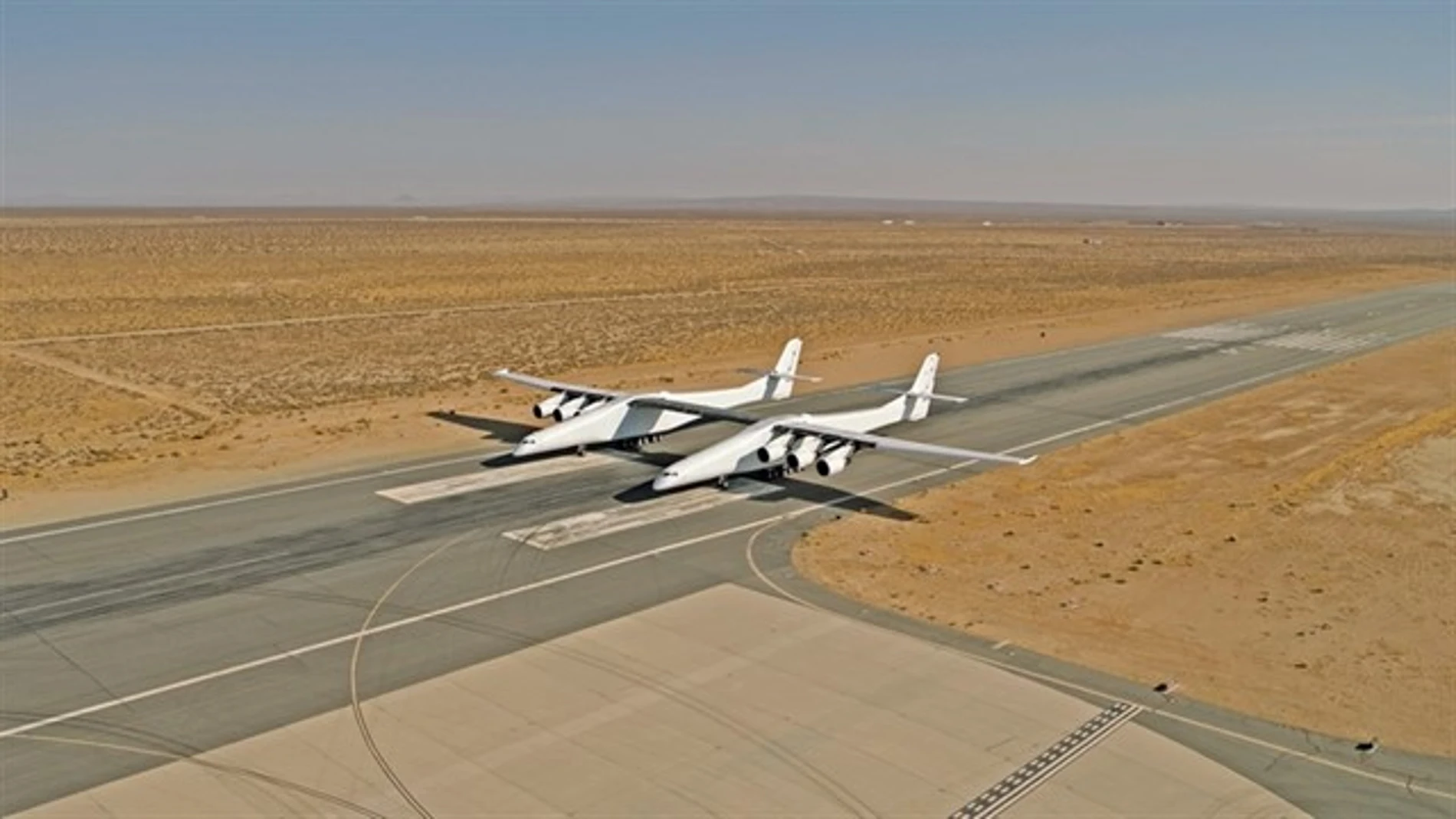 Imagen del avión más grande del mundo