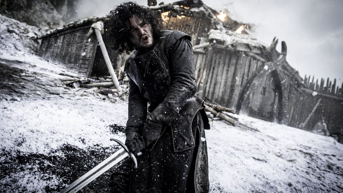 Kit Harington, como Jon Snow, en 'Juego de Tronos'