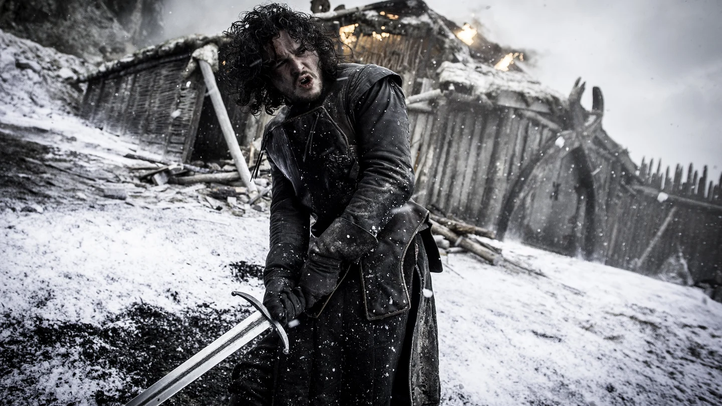 Kit Harington, como Jon Snow, en 'Juego de Tronos' Kit Harington, como Jon Snow, en 'Juego de Tronos'