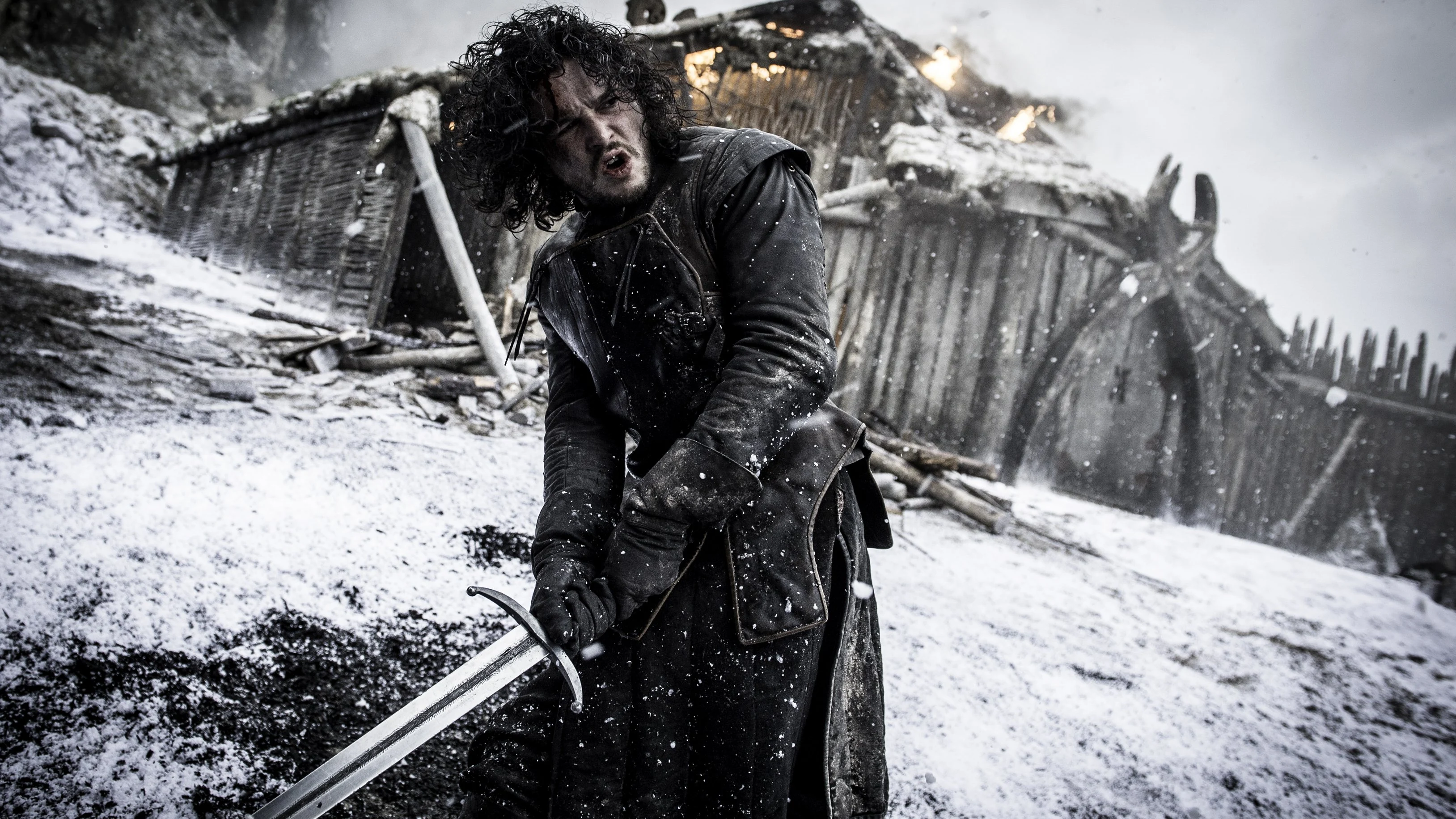 Kit Harington, como Jon Snow, en 'Juego de Tronos'