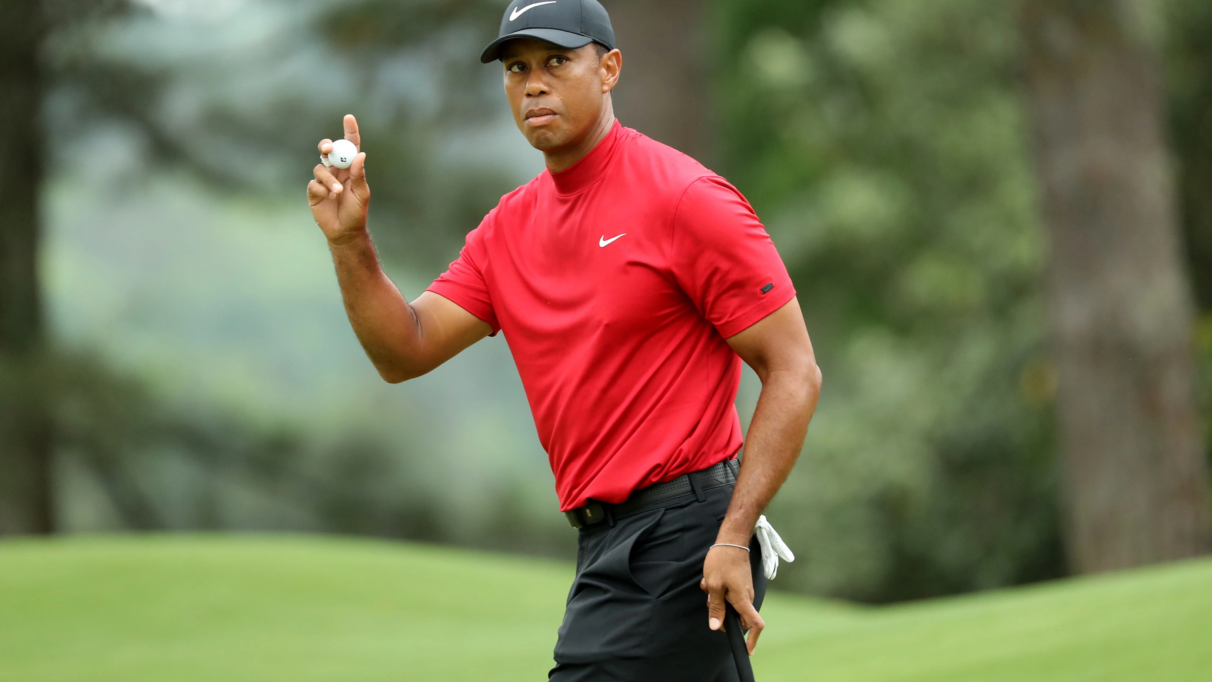 Tiger Woods, durante el Masters de Augusta