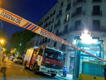 Imagen de la calle donde un hombre se atrincheró en su vivienda y amenazaba con autolesionarse Imagen de la calle donde un hombre se atrincheró en su vivienda y amenazaba con autolesionarse