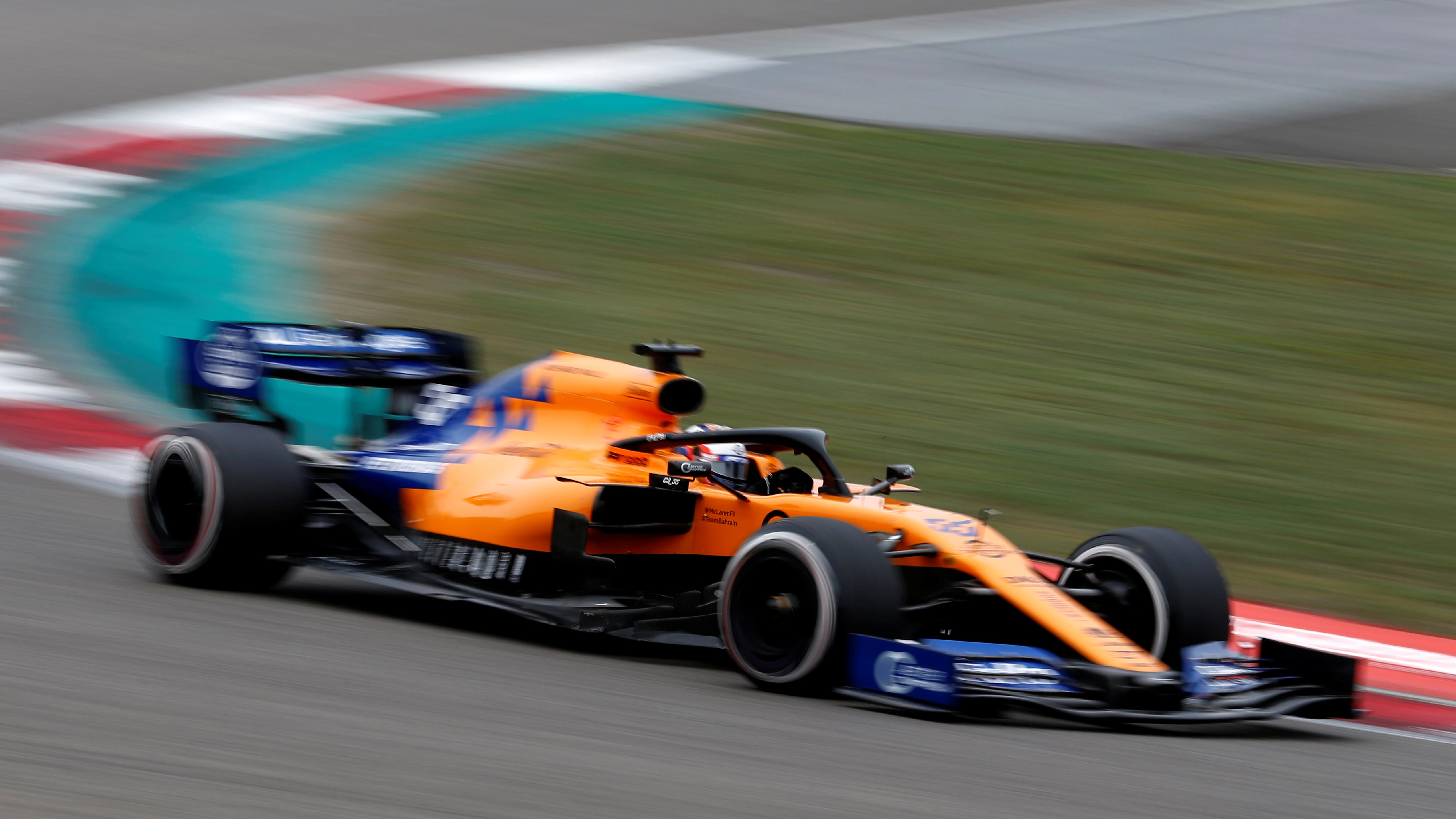 Carlos Sainz, durante el GP de China