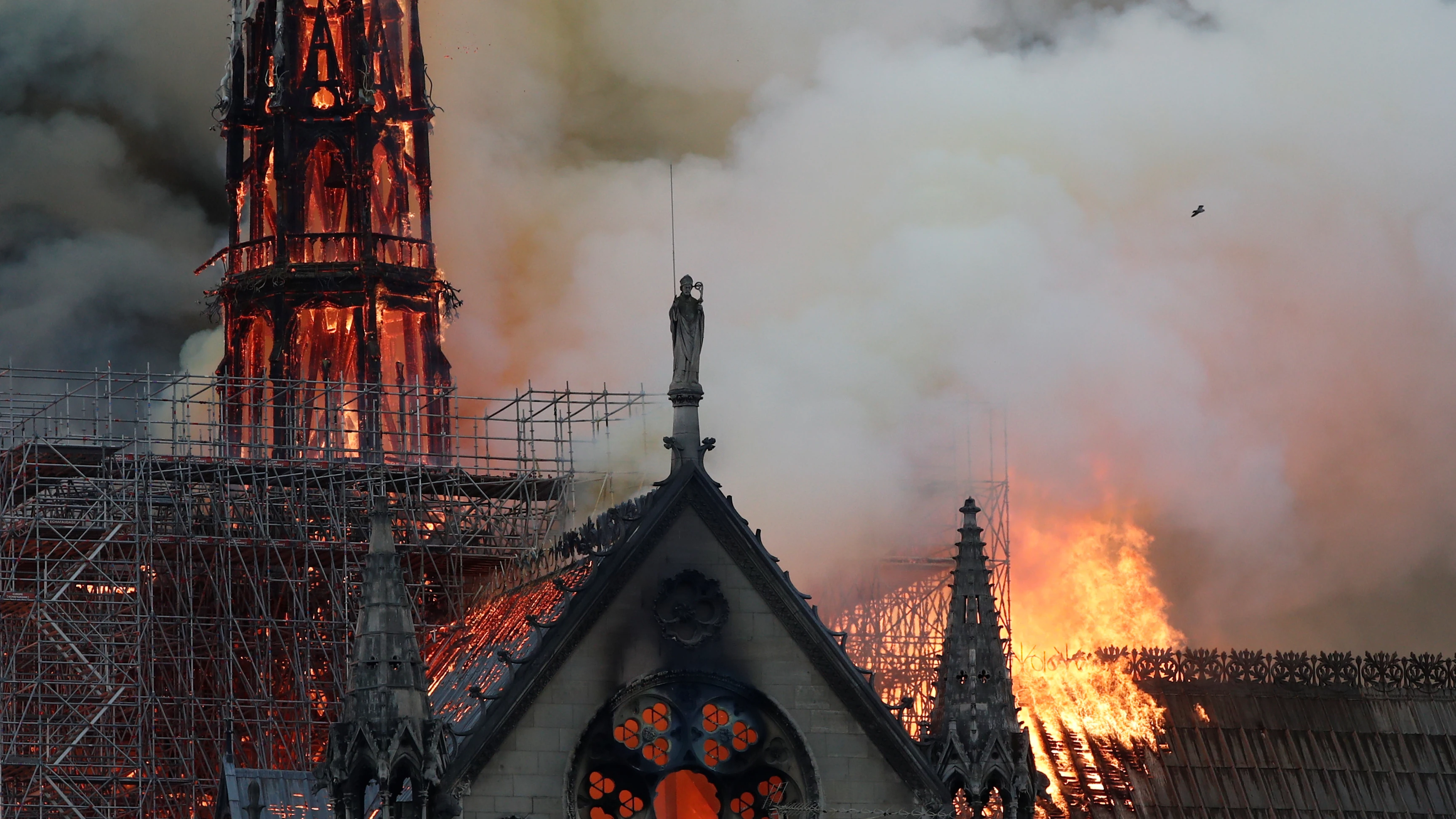 Incendio en Notre Dame