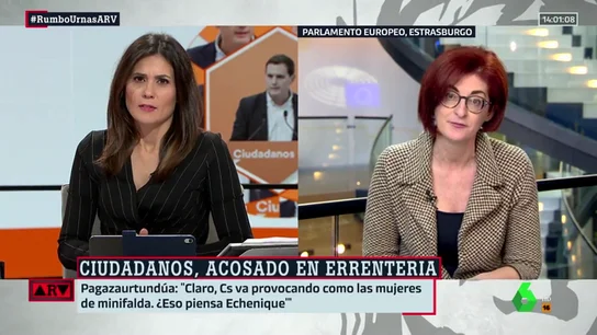 Maite Pagazaurtundüa, sobre lo ocurrido en Errenteria: "¿No tenemos derecho a reivindicar nuestra manera de hacer política?" Maite Pagazaurtundüa, sobre lo ocurrido en Errenteria: "¿No tenemos derecho a reivindicar nuestra manera de hacer política?"
