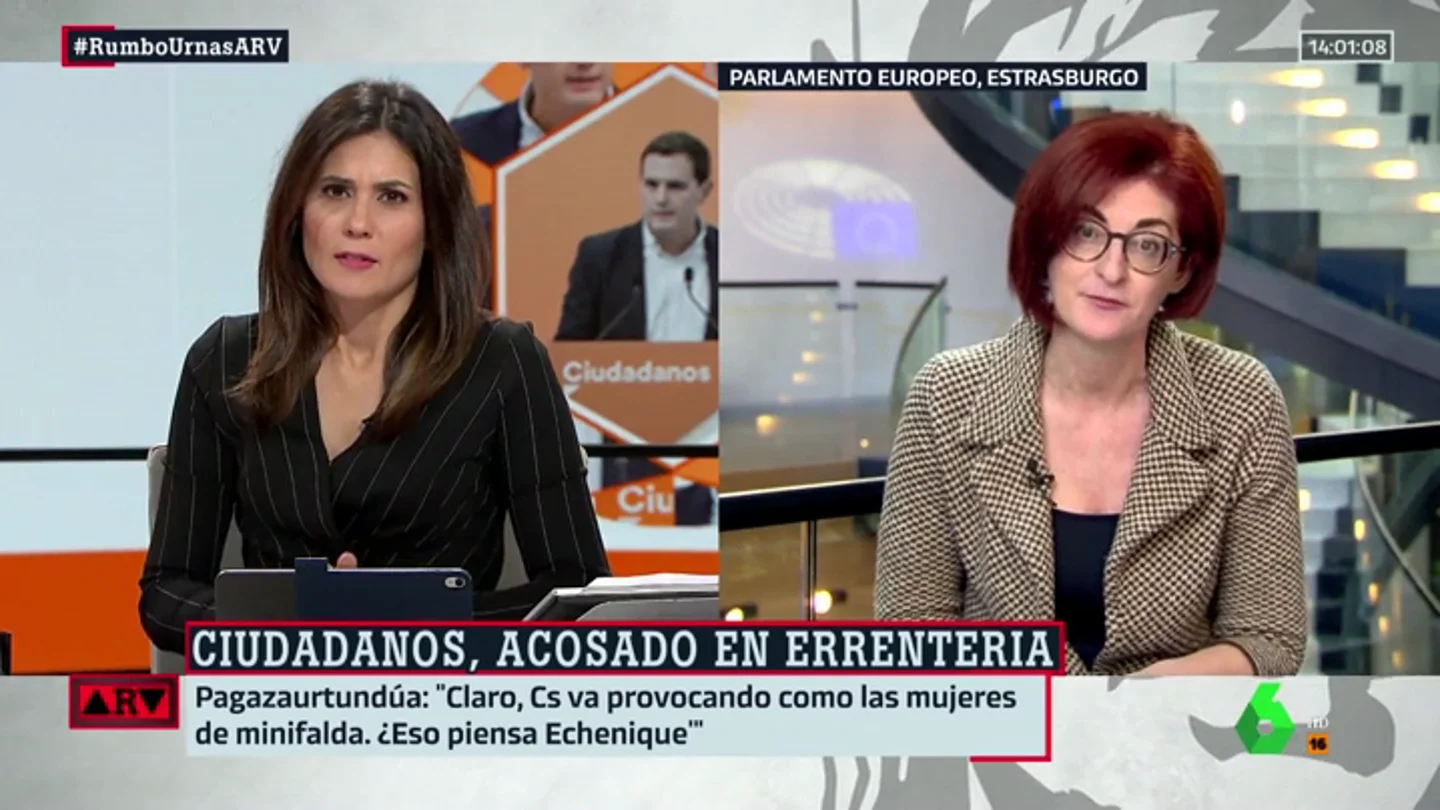 Maite Pagazaurtundüa, sobre lo ocurrido en Errenteria: "¿No tenemos derecho a reivindicar nuestra manera de hacer política?" Maite Pagazaurtundüa, sobre lo ocurrido en Errenteria: "¿No tenemos derecho a reivindicar nuestra manera de hacer política?"
