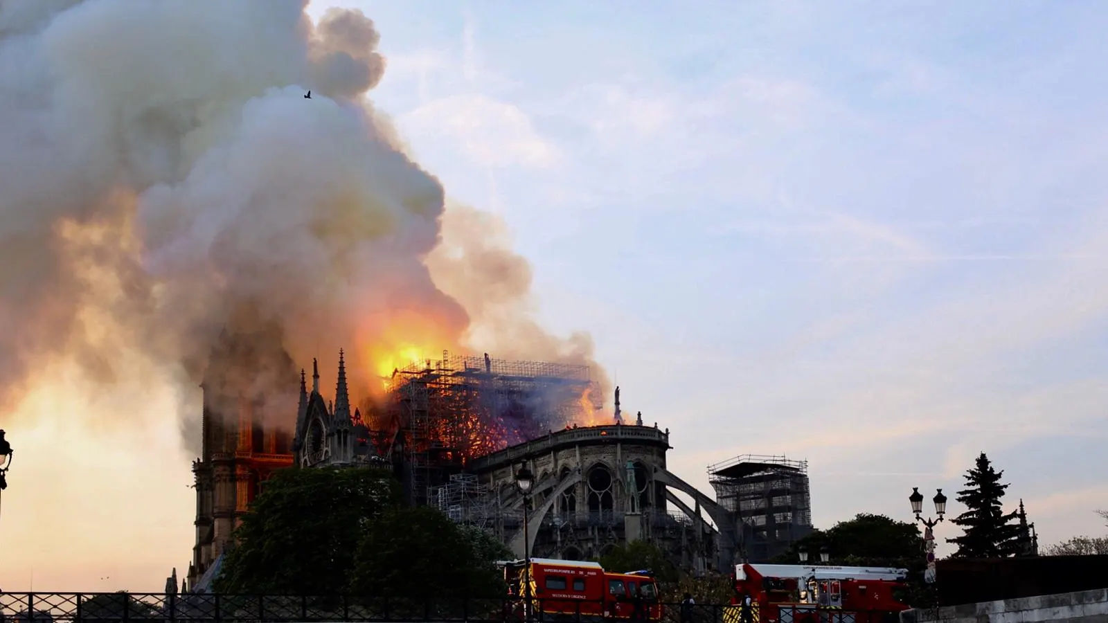 Incendio en Notre Dame