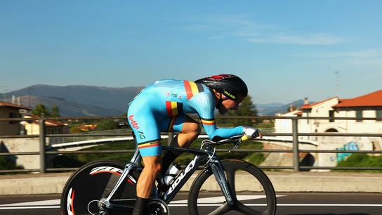 El ciclista belga Victor Campenaerts El ciclista belga Victor Campenaerts