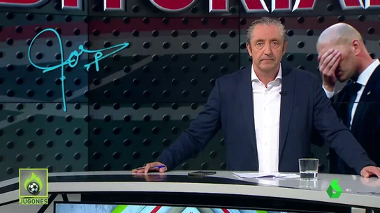 Josep Pedrerol: "Mucho ánimo Zidane, no te cortes. El madridismo espera de ti mano dura" Josep Pedrerol: "Mucho ánimo Zidane, no te cortes. El madridismo espera de ti mano dura"