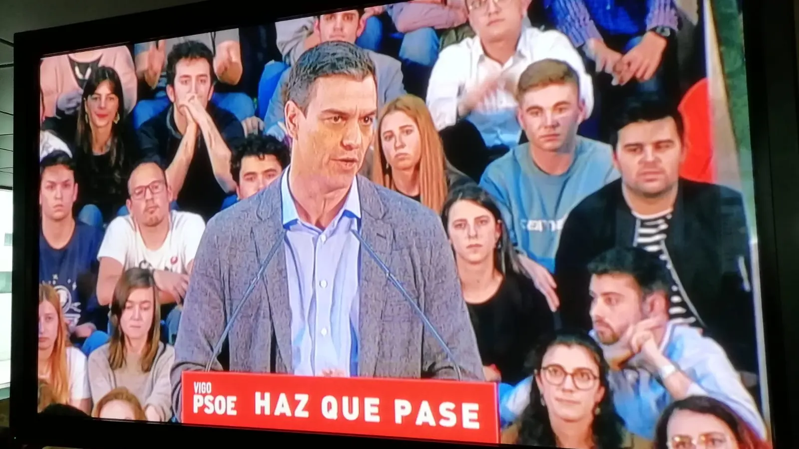 Sánchez, en plasma