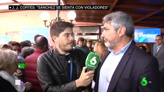 Juan José Cortés con David Junquera Juan José Cortés con David Junquera