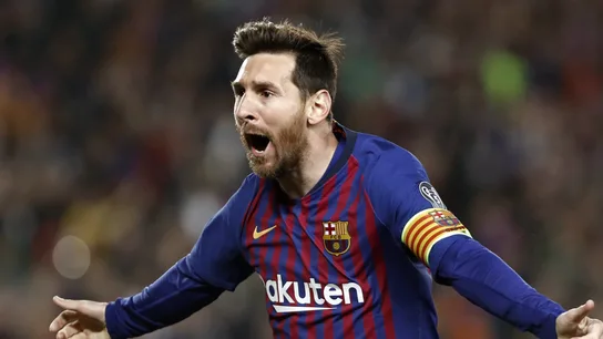 Leo Messi celebra un gol ante el United en el Camp Nou Leo Messi celebra un gol ante el United en el Camp Nou