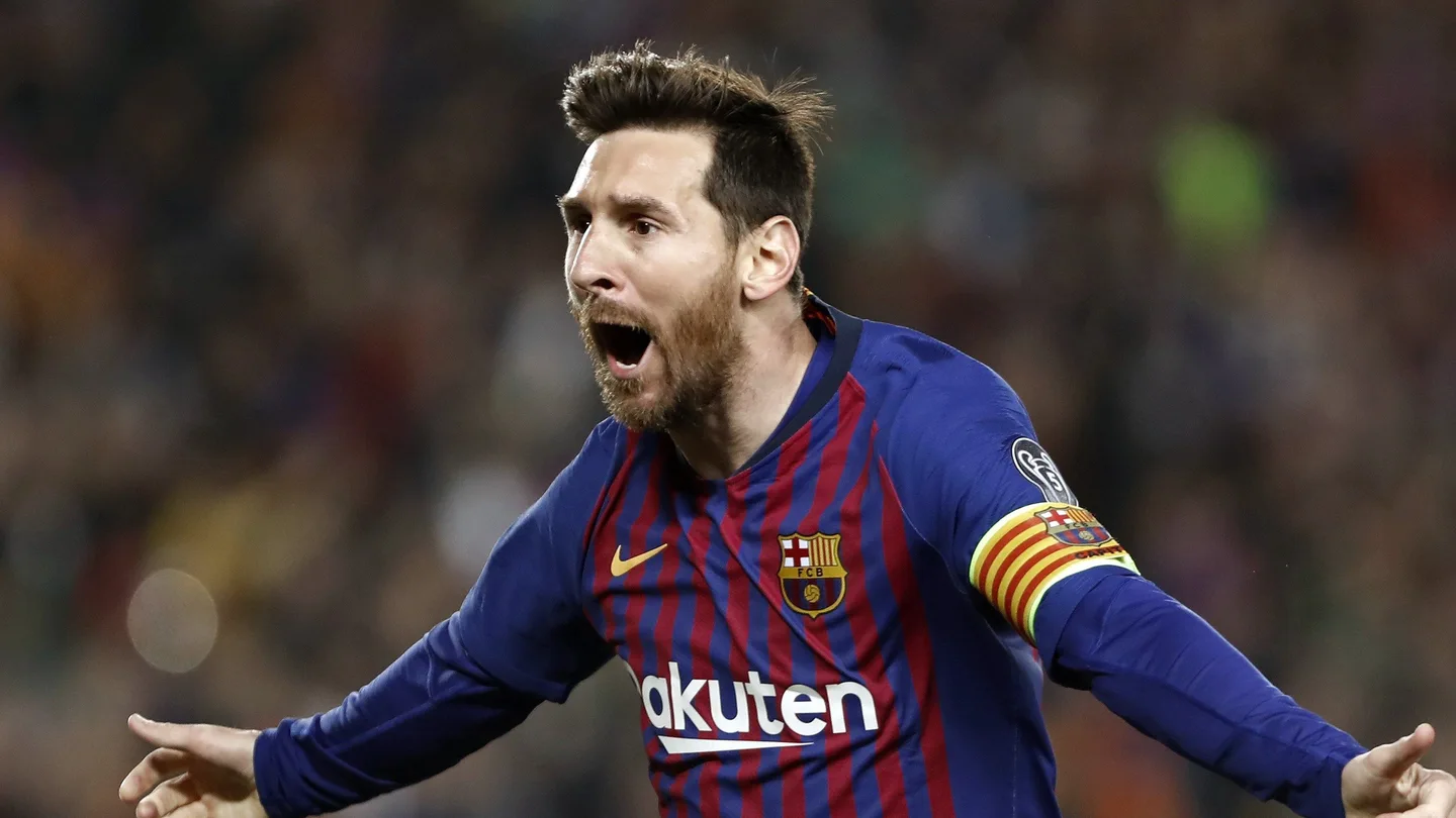 Leo Messi celebra un gol ante el United en el Camp Nou Leo Messi celebra un gol ante el United en el Camp Nou