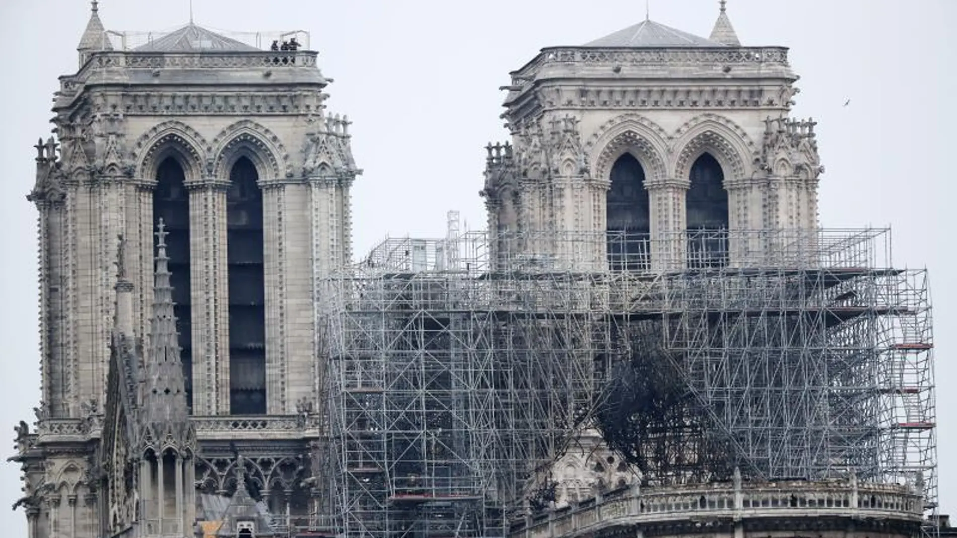 Incendio en Notre-Dame: el fuego está extinguido y la cuestión ahora es cómo aguantará los daños la estructura Incendio en Notre-Dame: el fuego está extinguido y la cuestión ahora es cómo aguantará los daños la estructura