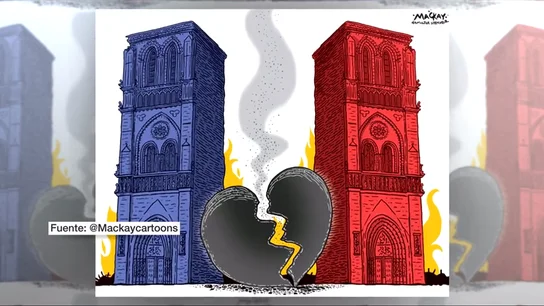 Así vio el mundo el incendio de Notre-Dame a través de los homenajes dedicados a la catedral Así vio el mundo el incendio de Notre-Dame a través de los homenajes dedicados a la catedral