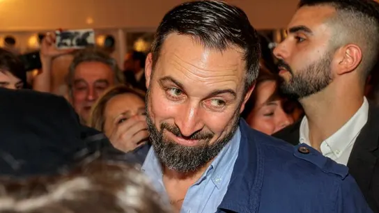 El líder de Vox, Santiago Abascal El líder de Vox, Santiago Abascal
