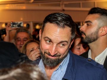 El líder de Vox, Santiago Abascal El líder de Vox, Santiago Abascal