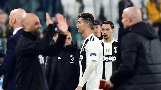 Cristiano Ronaldo, tras caer eliminado en Champions Cristiano Ronaldo, tras caer eliminado en Champions