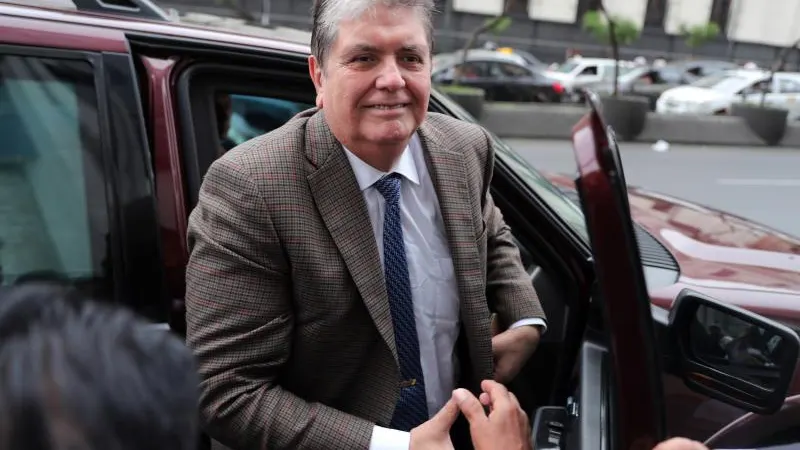 El expresidente peruano Alan García