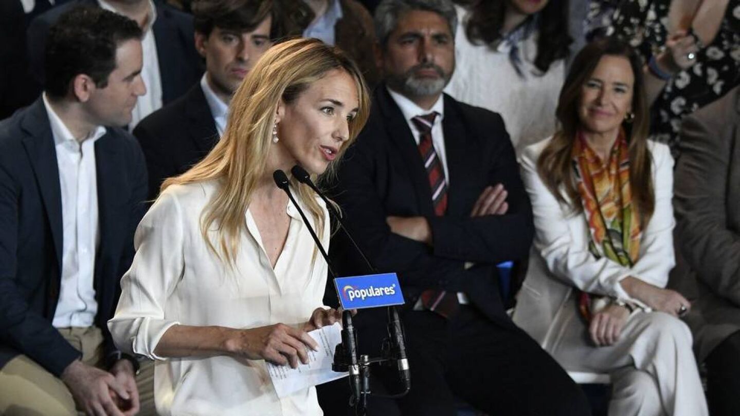Cayetana &Aacute;lvarez de Toledo en un acto del PP