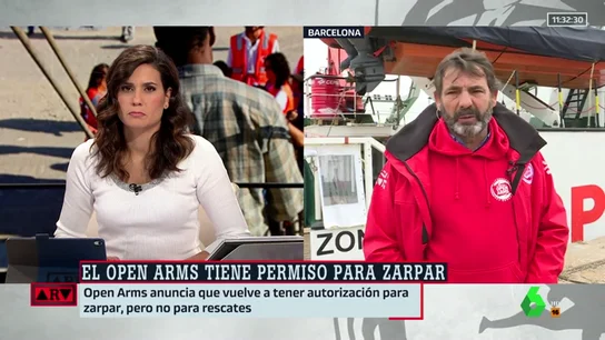 Óscar Camps, director de Open Arms: "Tenemos una obligación legal y moral de proteger las vidas y lo seguiremos haciendo" Óscar Camps, director de Open Arms: "Tenemos una obligación legal y moral de proteger las vidas y lo seguiremos haciendo"