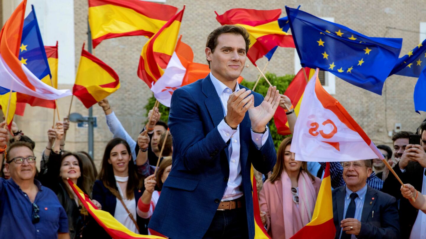 Albert Rivera, l&iacute;der de Ciudadanos. 