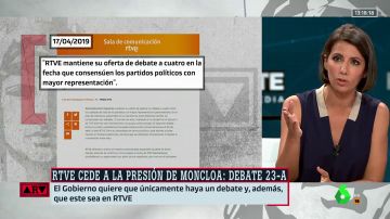 Ana Pastor, sobre el cambio de fecha del debate en TVE: "Sorprende que los partidos, que no son el PSOE, no hayan recibido una llamada"