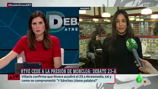 Begoña Villacís: "La televisión pública tiene que estar al servicio de todos los españoles, no de Pedro Sánchez" Begoña Villacís: "La televisión pública tiene que estar al servicio de todos los españoles, no de Pedro Sánchez"