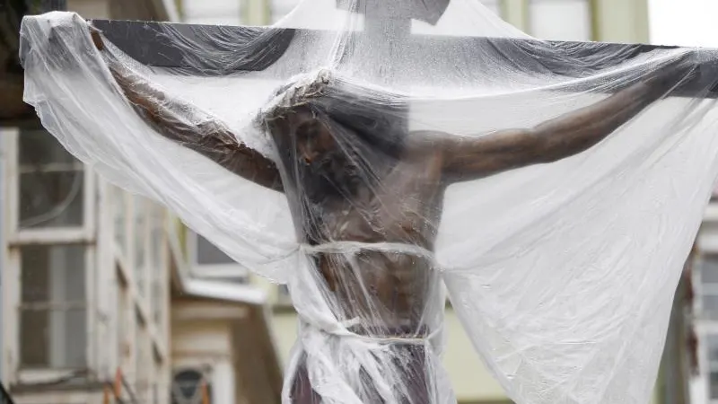 La procesión del Cristo de los Navegantes de Ferrol