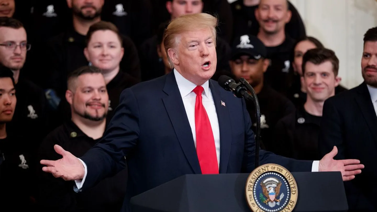 Donald Trump ante los medios Donald Trump ante los medios