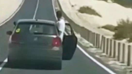 Imprudencia al volante en Fuerteventura Imprudencia al volante en Fuerteventura