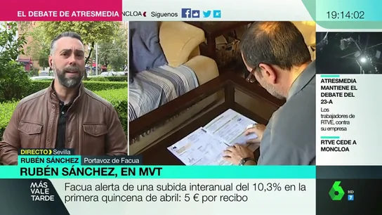 Rubén Sánchez, en Más Vale Tarde Rubén Sánchez, en Más Vale Tarde