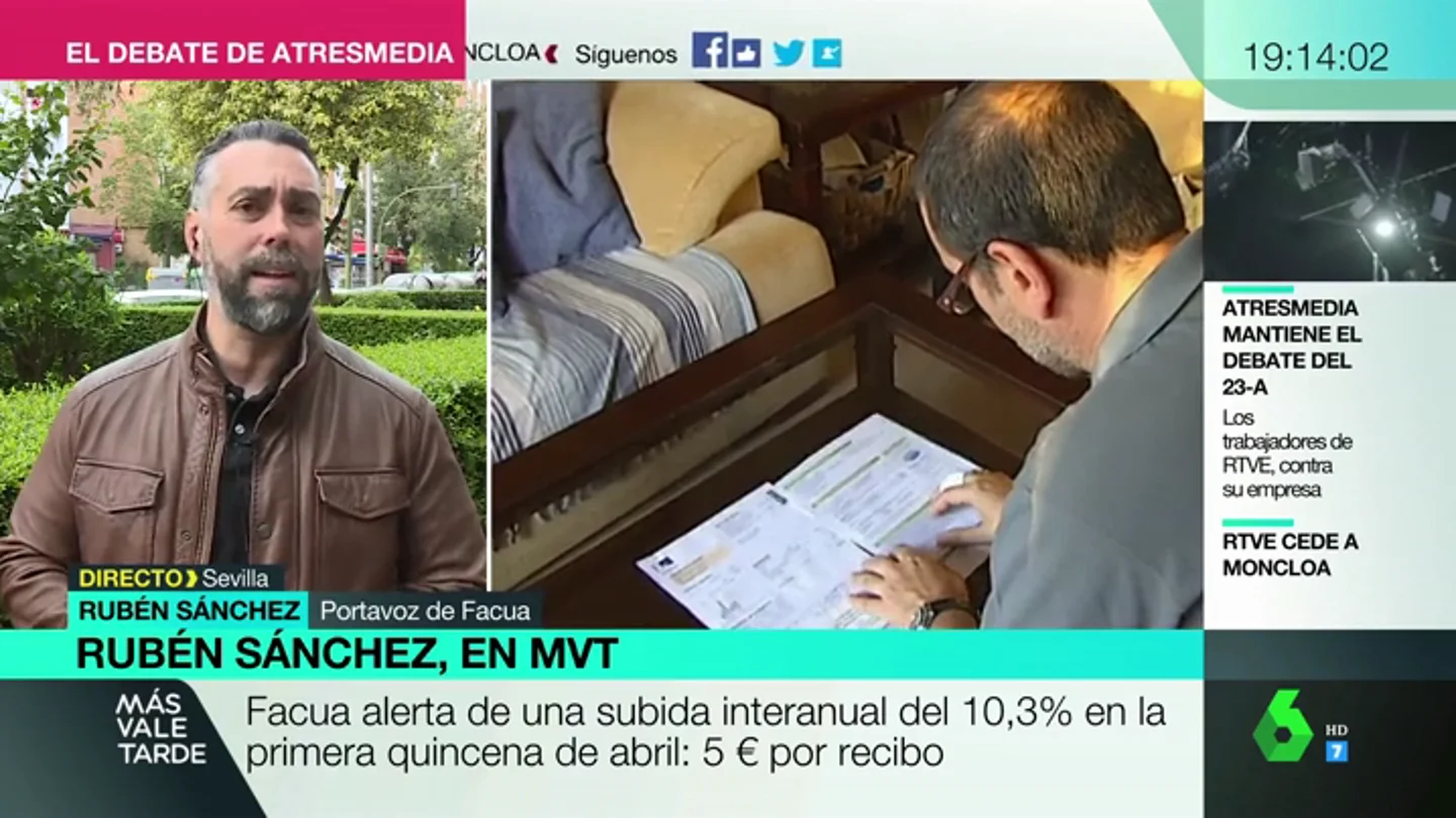 Rubén Sánchez, en Más Vale Tarde Rubén Sánchez, en Más Vale Tarde