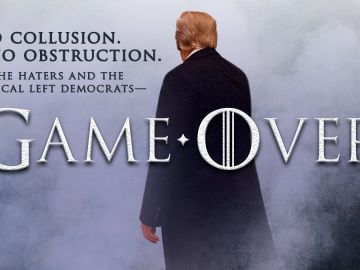 Montaje publicado por Donald Trump en su cuenta de Twitter. Montaje publicado por Donald Trump en su cuenta de Twitter.
