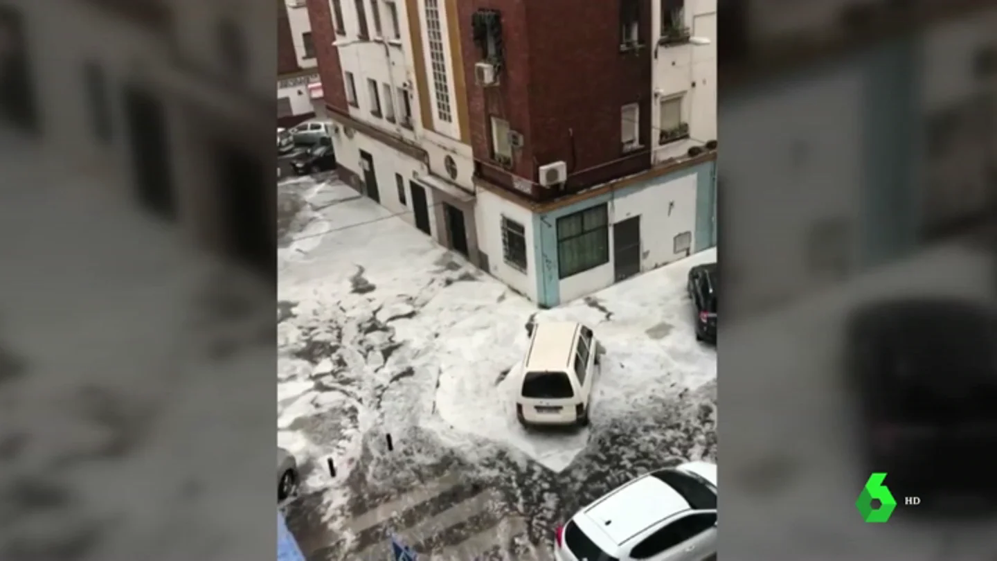 Granizo en Sevilla Granizo en Sevilla